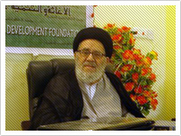 متولياً شؤون مؤسسة الإغاثة والتنمية في كربلاء المقدسة‏